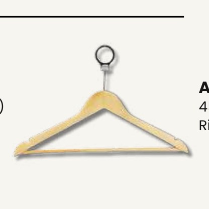 Anti-Theft Wooden Hanger