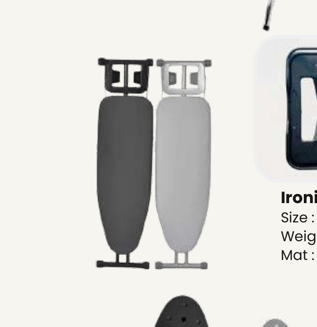 Ironing Board (Silver / Black)