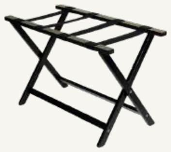 Wooden Luggage Rack