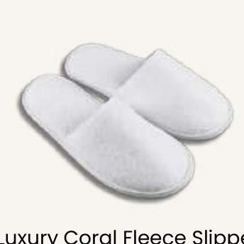 Luxury Coral Fleece Slipper