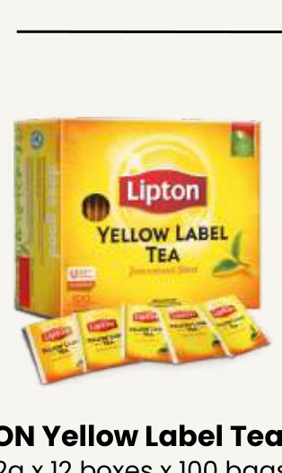 Lipton Yellow Label Tea Bag