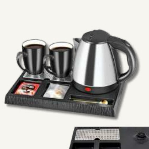 Electrical Kettle c/w Tray Set