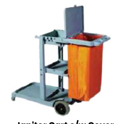 Housekeeping trolleys and equipment