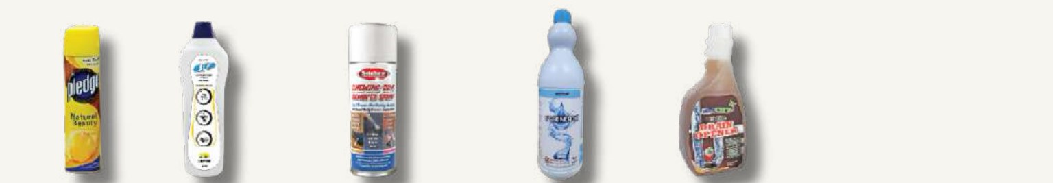 Stainless Steel, Furniture & Fabric Polish Range